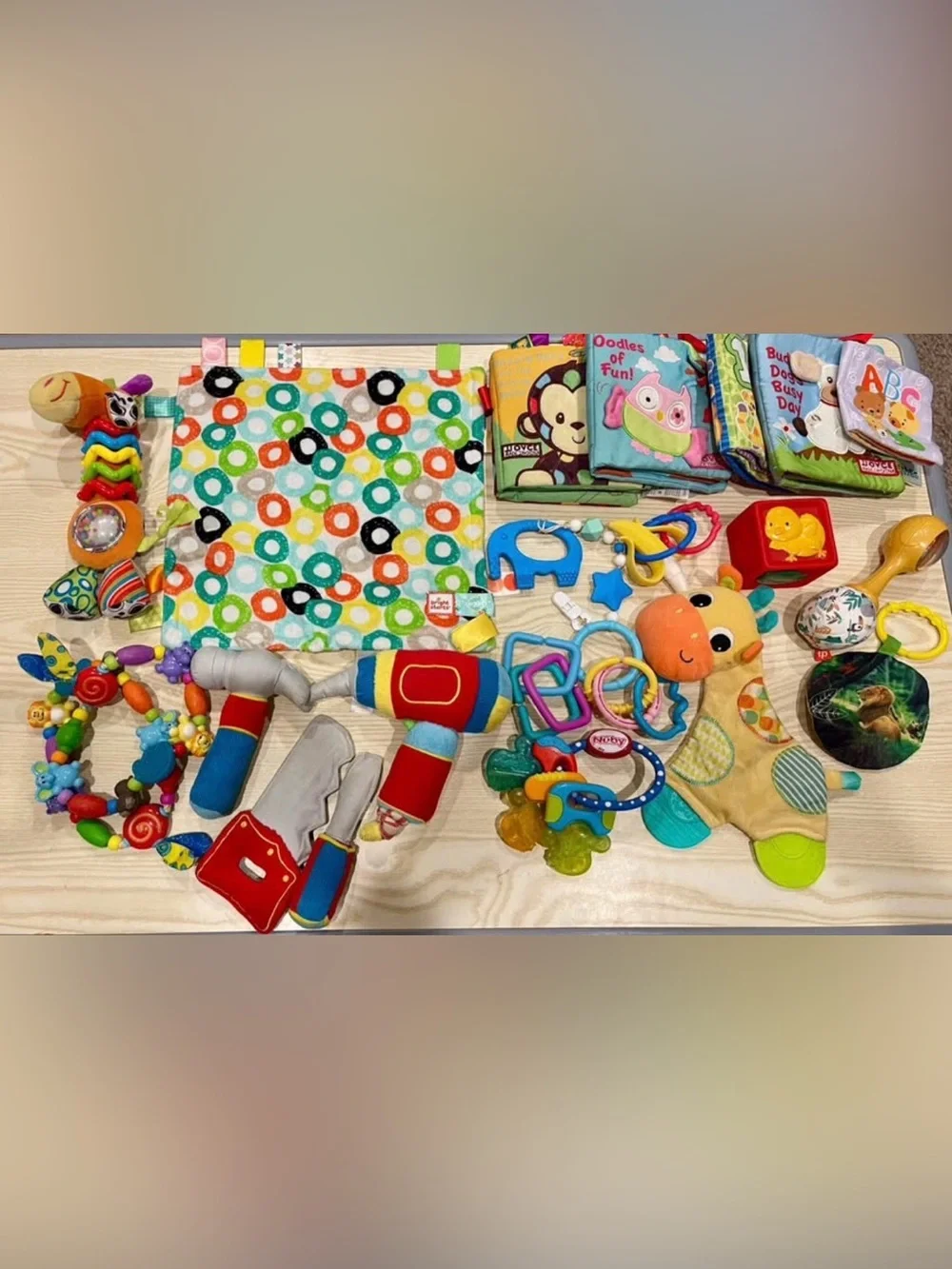 Bright Multi-Color Baby Toys
